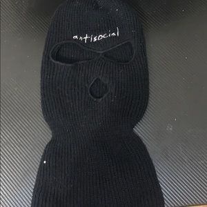 Antisocial ski mask